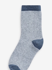Blue Stars Cotton Rich Socks 7 Pack - Image 3 of 9