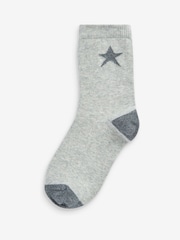 Blue Stars Cotton Rich Socks 7 Pack - Image 8 of 9