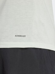 adidas Green 100% Cotton Train Essentials Feelready Training T-Shirt - Image 3 of 8