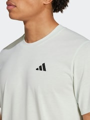 adidas Green 100% Cotton Train Essentials Feelready Training T-Shirt - Image 6 of 8
