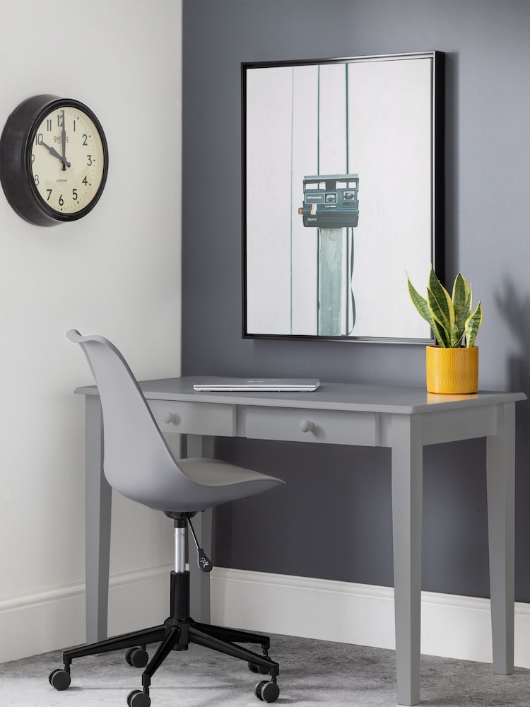 Julian Bowen Grey Erika Office Chair - Image 1 of 5