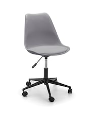 Julian Bowen Grey Erika Office Chair - Image 2 of 5