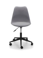 Julian Bowen Grey Erika Office Chair - Image 3 of 5