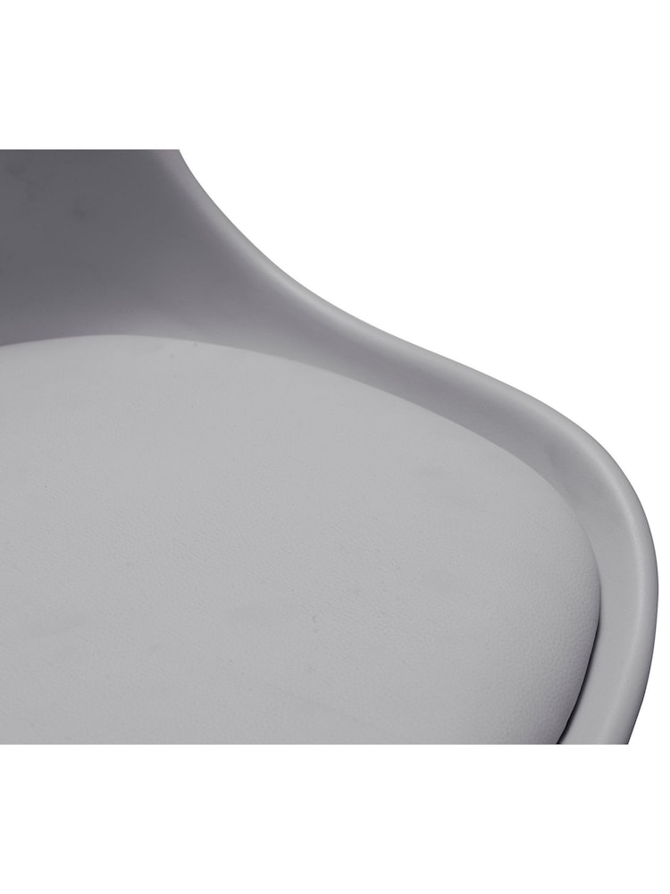Julian Bowen Grey Erika Office Chair - Image 5 of 5
