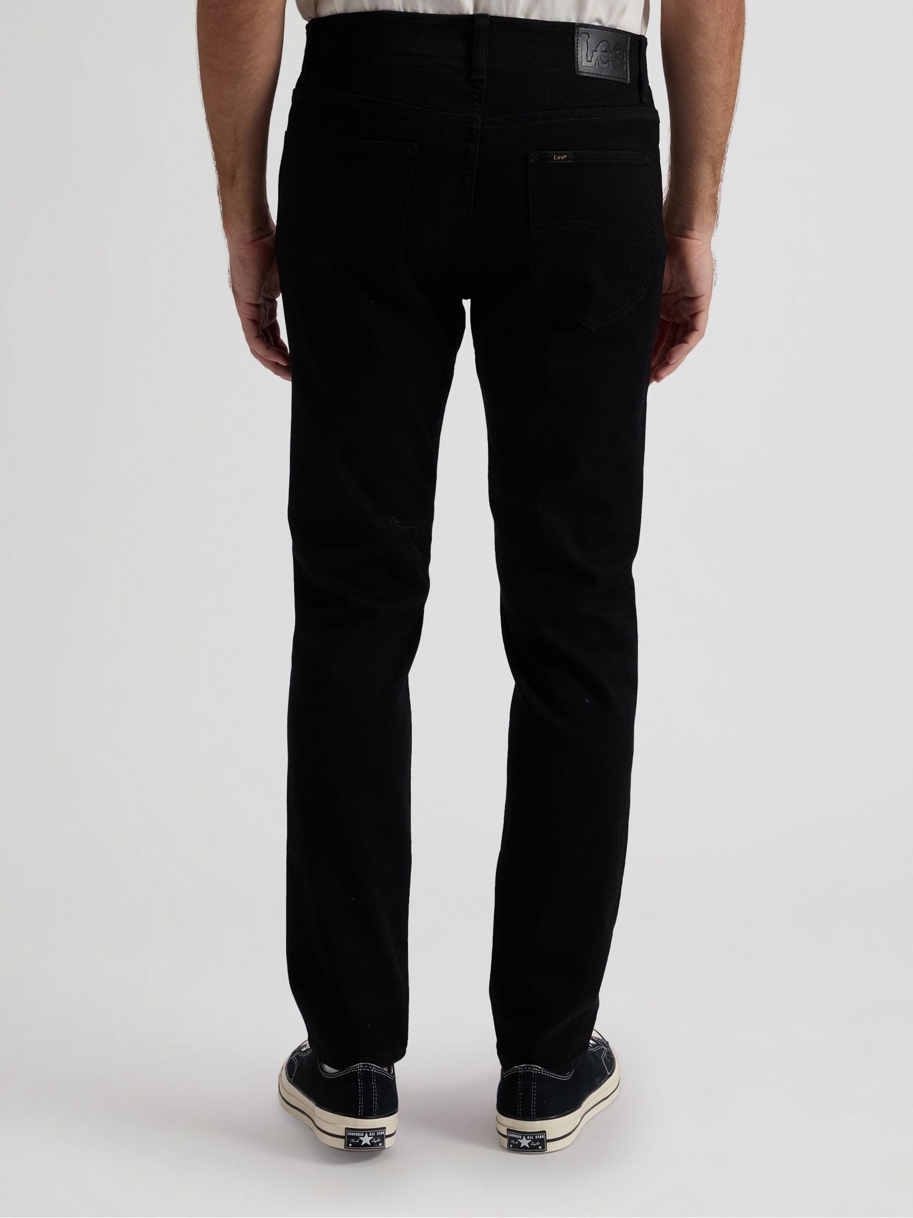 Buy Lee Black Straight Fit Extreme Motion MVP Jeans from Next USA