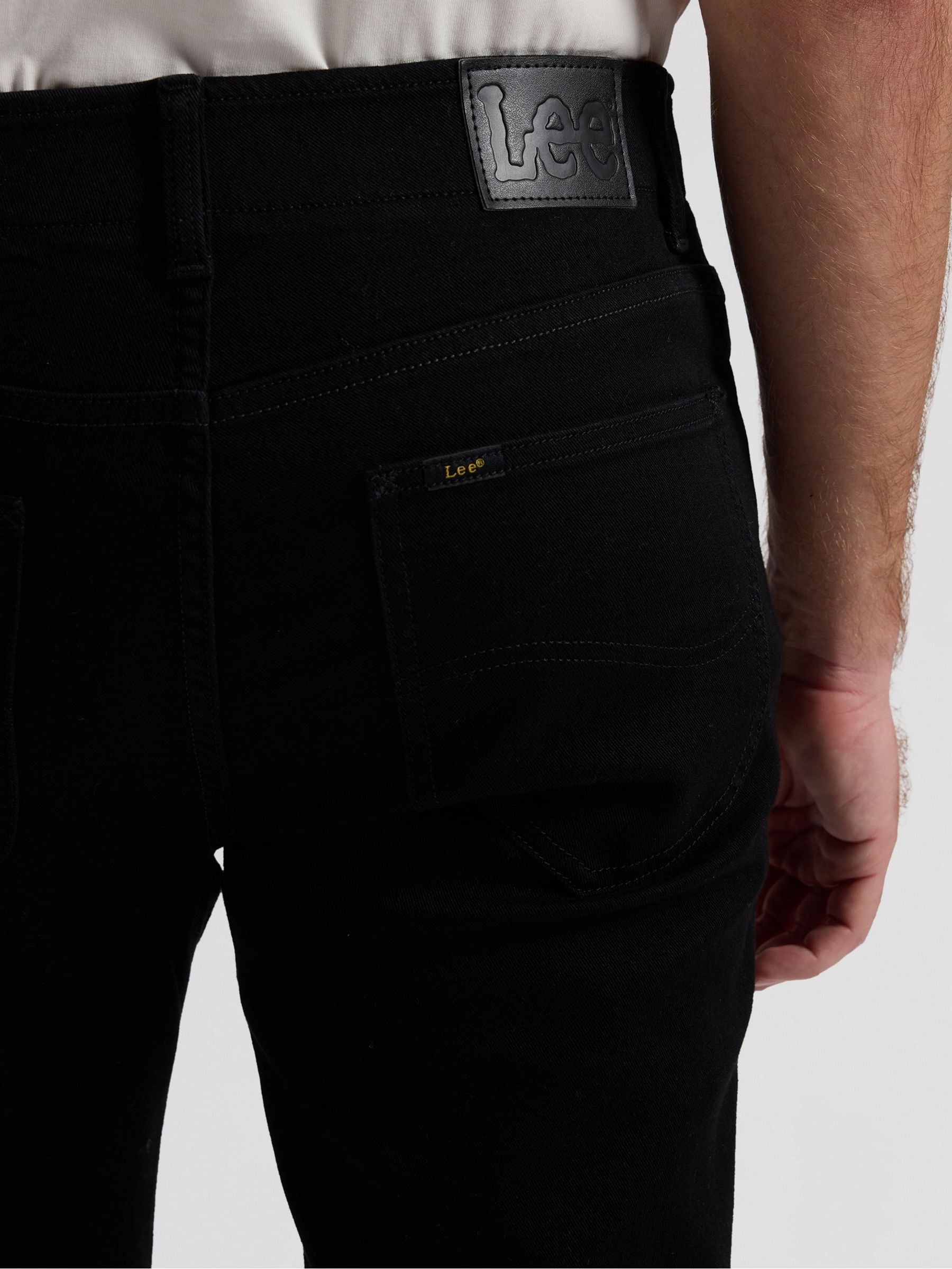 Buy Lee Black Straight Fit Extreme Motion MVP Jeans from Next USA