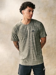 adidas Green Train Essentials Stretch Training T-Shirt - Image 1 of 7