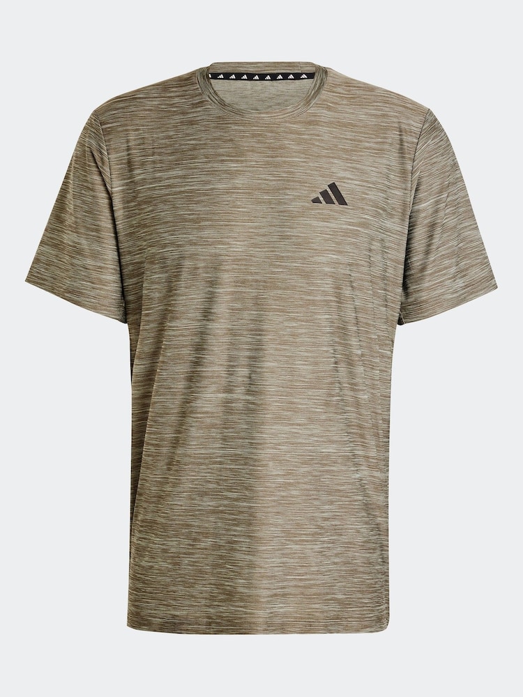 adidas Green Train Essentials Stretch Training T-Shirt - Image 7 of 7