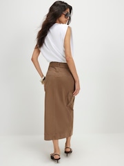 River Island Belted Utility Pencil Skirt - Imaginea 2 din 4