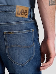 Lee Blue West Love It Loud Regular Straight Mid Washed Jeans - Image 5 of 6