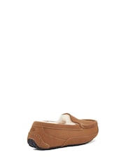 UGG Tan Brown Kids Ascot Slippers - Image 3 of 6