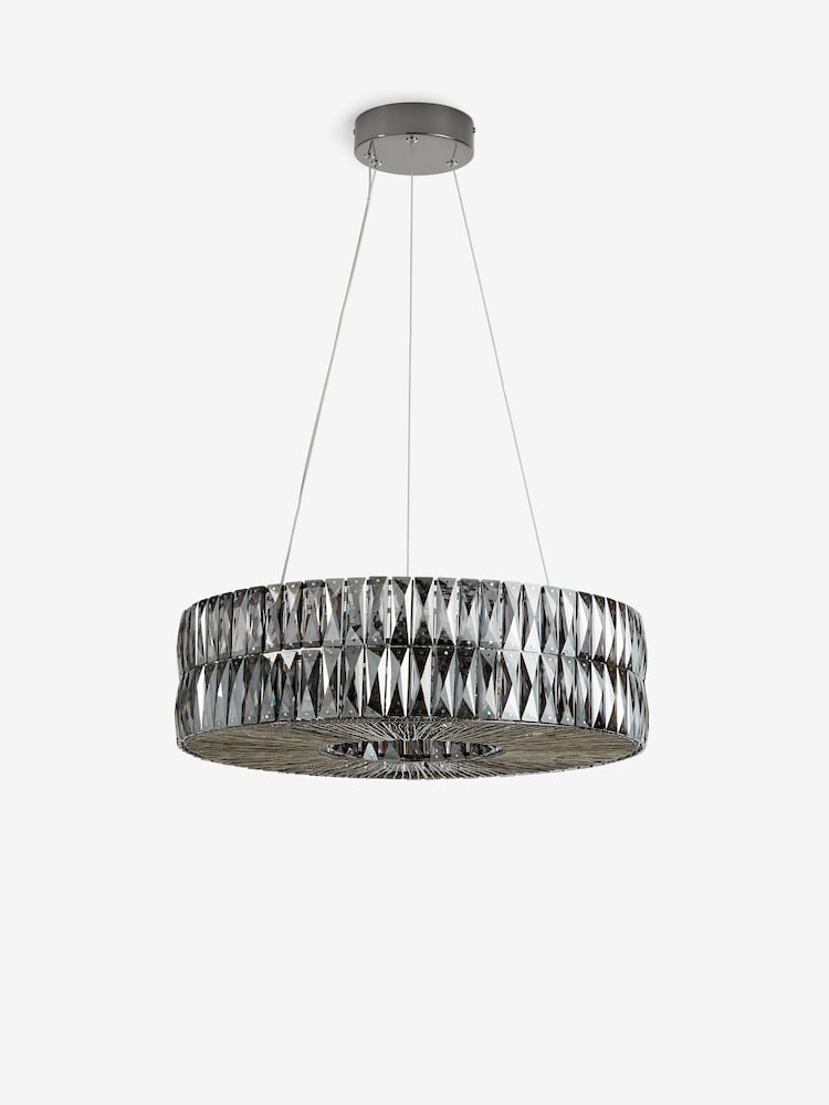 Smoke Grey Aria Chandelier Large Light - Image 7 of 7