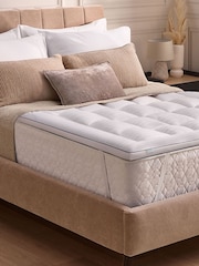 Silentnight White Hotel Collection 5cm Mattress Topper - Image 1 of 7