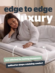 Silentnight White Hotel Collection 5cm Mattress Topper - Image 4 of 7