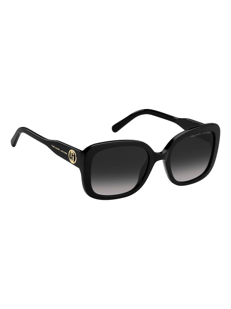 Marc Jacobs Black Square Sunglasses - Image 2 of 5