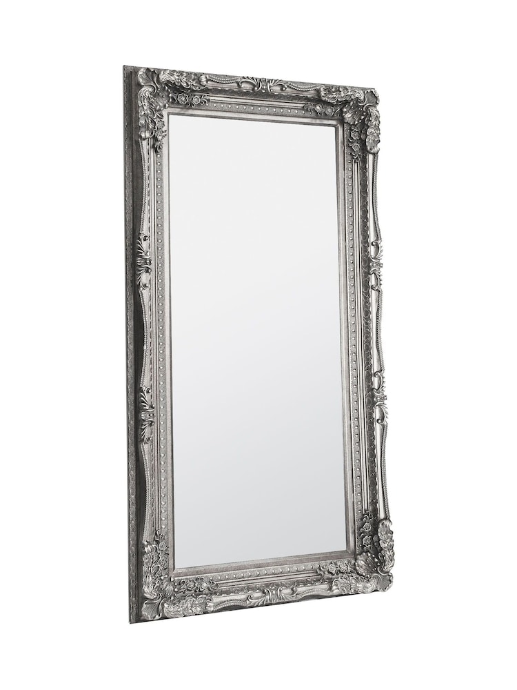Gallery Home Silver Oxford Leaner Mirror - Image 2 of 3