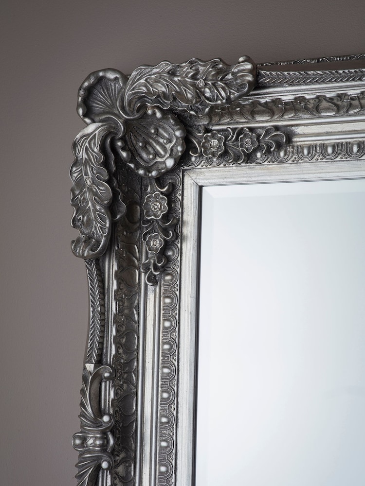 Gallery Home Silver Oxford Leaner Mirror - Image 3 of 3