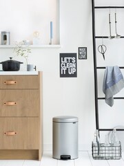 Brabantia Metallic Grey NewIcon 20L Pedal Bin - Image 1 of 5