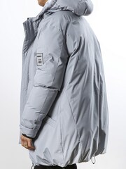 Religion Grey Medium Weight Padded Parka - Image 5 of 5
