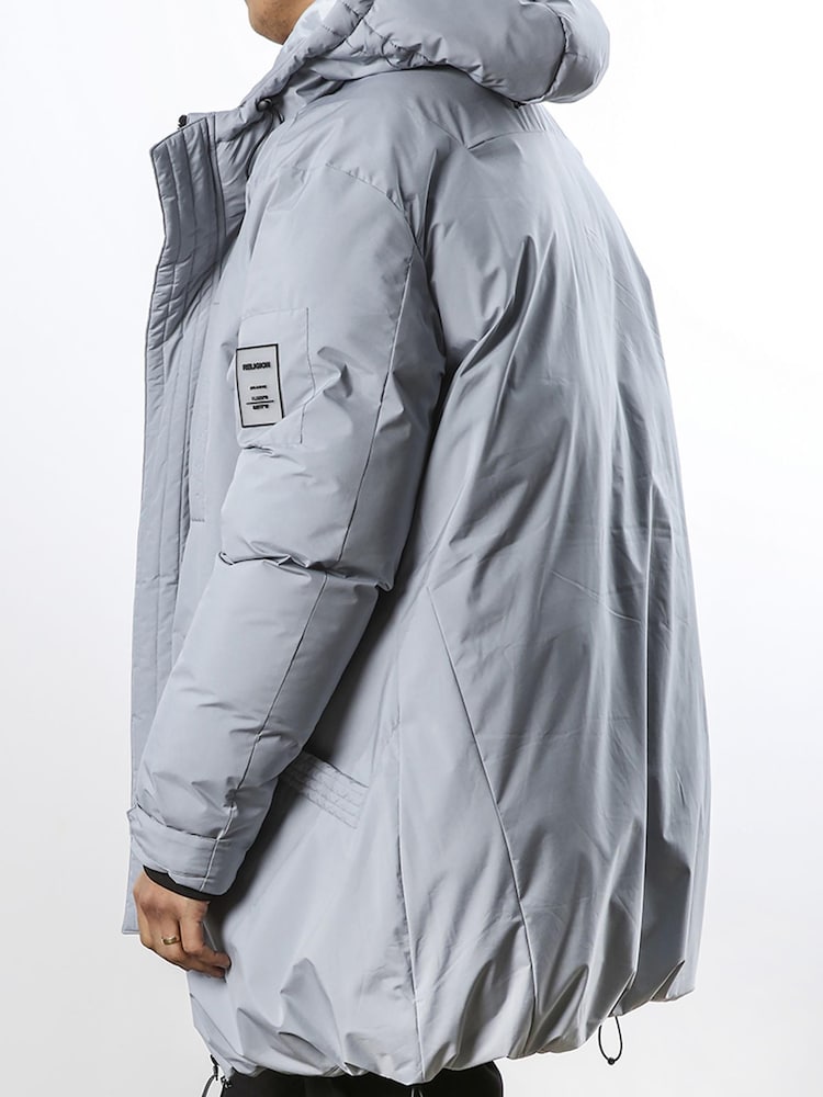 Religion Grey Medium Weight Padded Parka - Image 5 of 5