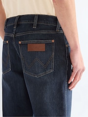 Wrangler Dark Blue Redford Moonlit Regular Tapered Jeans - Image 5 of 5