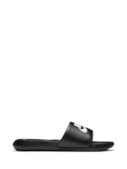 Nike Black/White Victori One Sliders - Image 1 of 1
