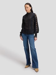 Lee Dark Blue Lana Country Mid Rise Bootcut Jeans - Image 1 of 6
