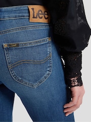 Lee Dark Blue Lana Country Mid Rise Bootcut Jeans - Image 5 of 6