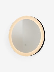 MADE.COM Silver Edison LED Lit Mirror - Image 4 of 4