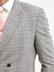 Grey Check Suit Jacket - Image 4 of 8