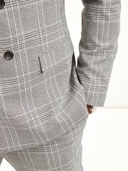 Grey Check Suit Jacket - Image 5 of 8