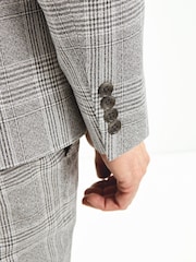 Grey Check Suit Jacket - Image 6 of 8