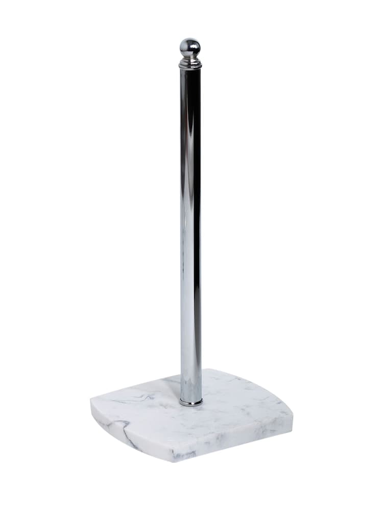Showerdrape White Octavia Spare Toilet Paper Holder - Image 2 of 2 Showerdrape White Octavia Spare Toilet Paper Holder - Image 2 of 2