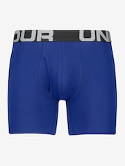 Under Armour Blue Charged Boxers 3 Pack - Image 4 of 8