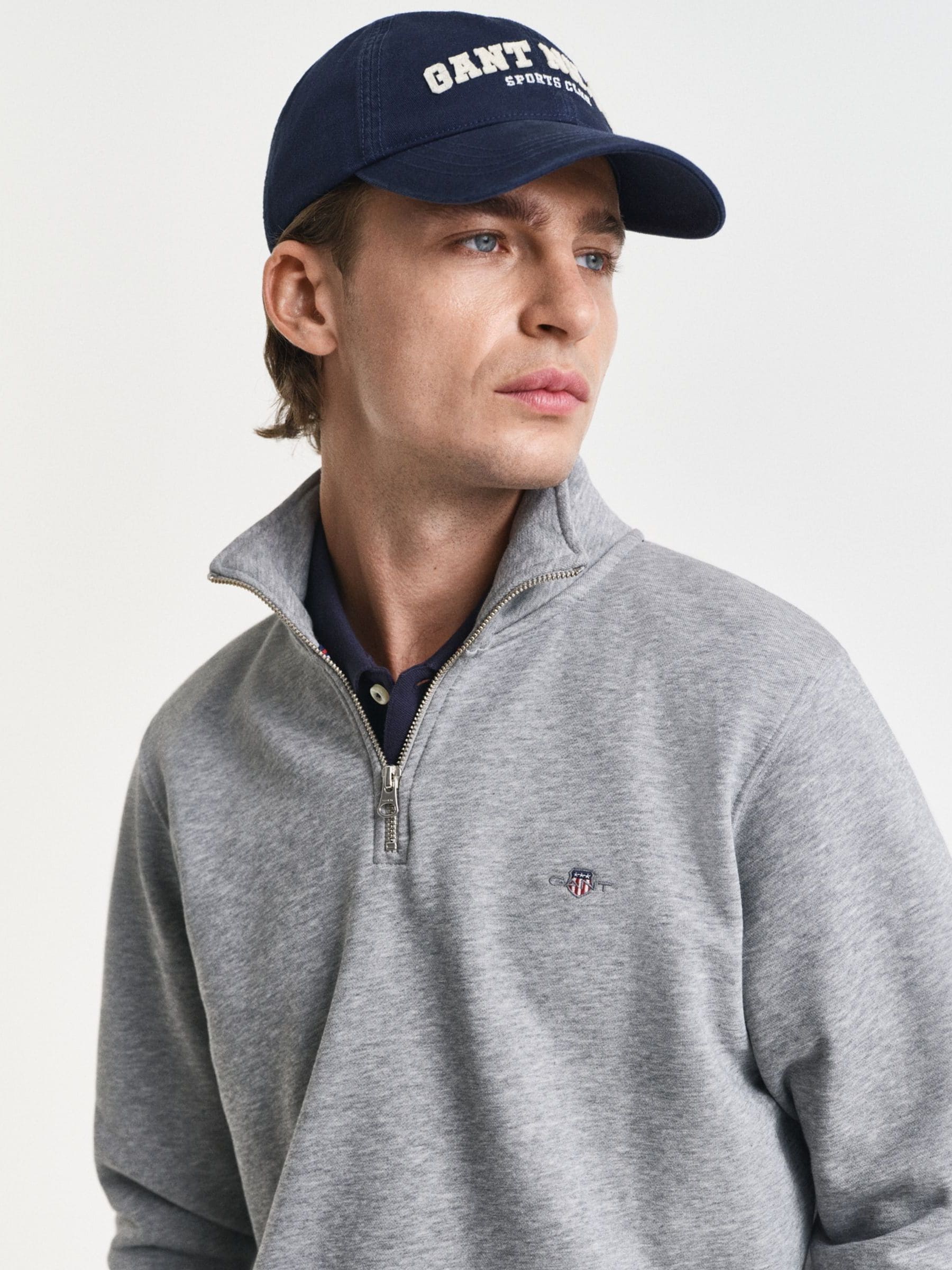 PEARLYGATES35周年トレーナーサイズ6グレー Heritage ハーフジップ