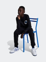 adidas Black Fleece Cargo Joggers - Image 2 of 4