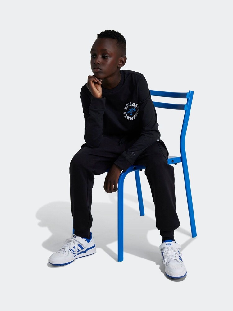 adidas Black Fleece Cargo Joggers - Image 2 of 4 adidas Black Fleece Cargo Joggers - Image 2 of 4