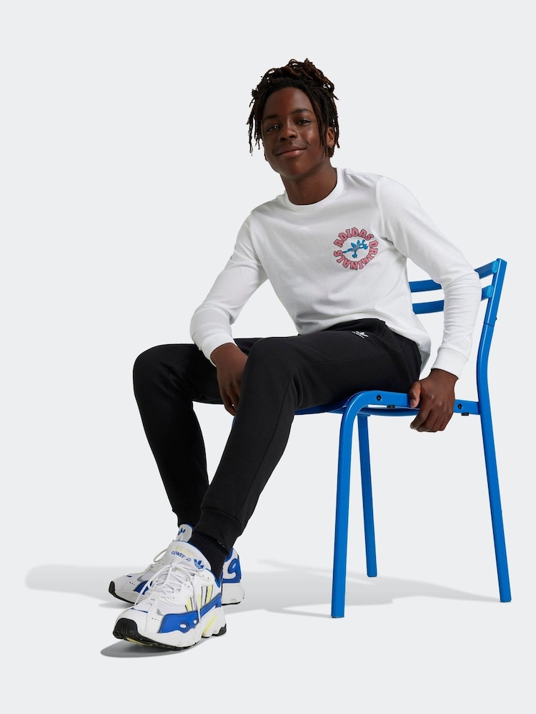 adidas Originals Black Kids Joggers - Image 1 of 12