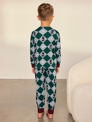 Chelsea Peers Kids Midnight Serenade/Moonlit Knight Print Lang Pysjamas Sett 2PK - Bilde 6 av 10