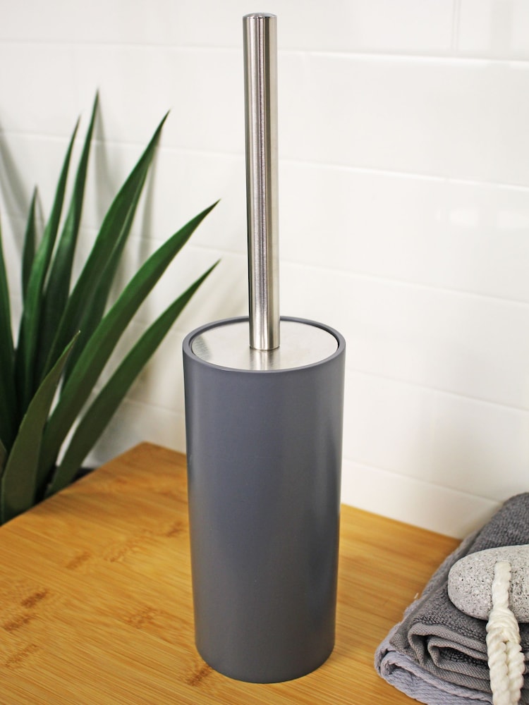 Showerdrape Grey Alto Set Of 5 Bathroom Accessories - Image 2 of 4