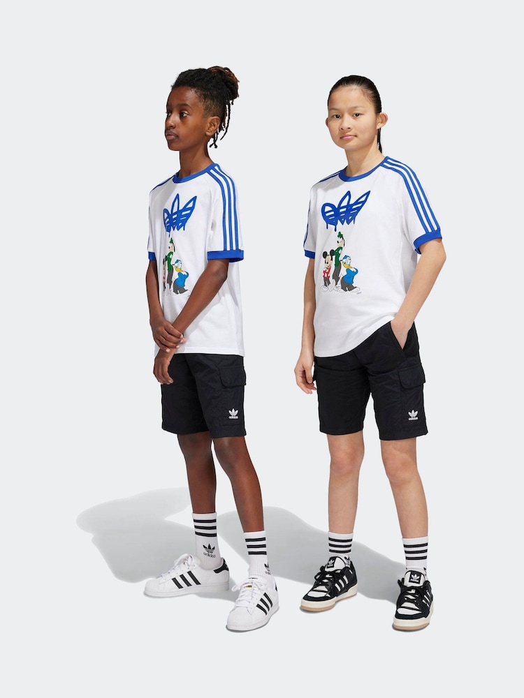 adidas Black Kids Originals Cargo Shorts - Image 1 of 1
