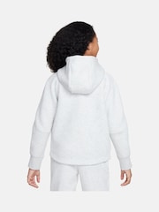 Темно-серый - Флисовое худи на молнии Nike Tech - Image 2 of 7