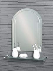 Showerdrape Soho Large Arched Bathroom Mirror - Image 1 of 4