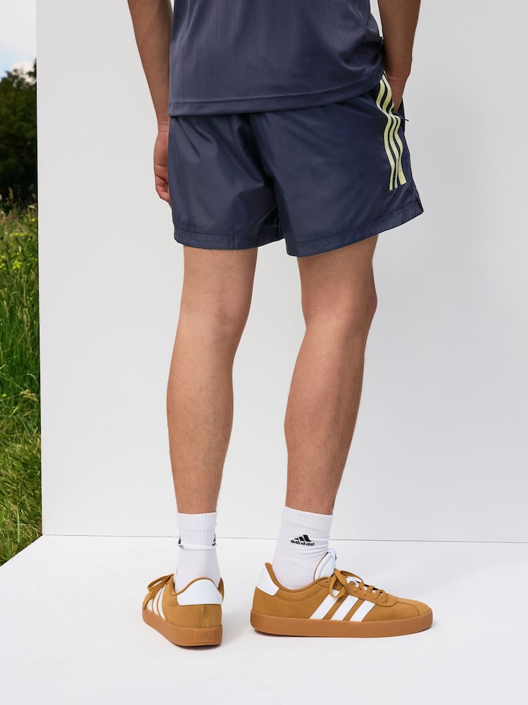 adidas Blue Tiro Woven Shorts - Image 2 of 6