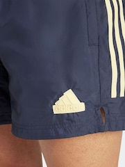 adidas Blue Tiro Woven Shorts - Image 6 of 6