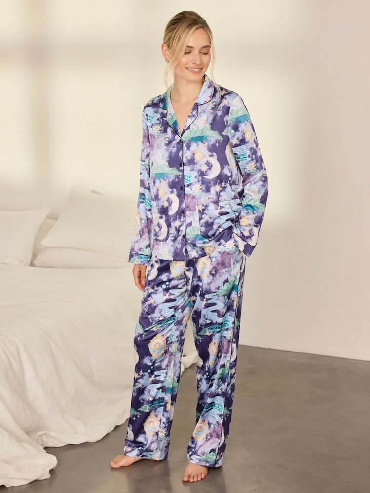 Chelsea Peers Dreamscape Kingdom Tryck Lång pyjamas Set - Bild 1 av 8