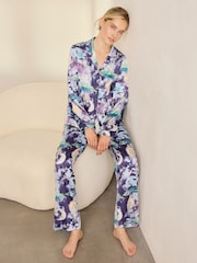 Chelsea Peers Dreamscape Kingdom Tryck Lång pyjamas Set - Bild 5 av 8