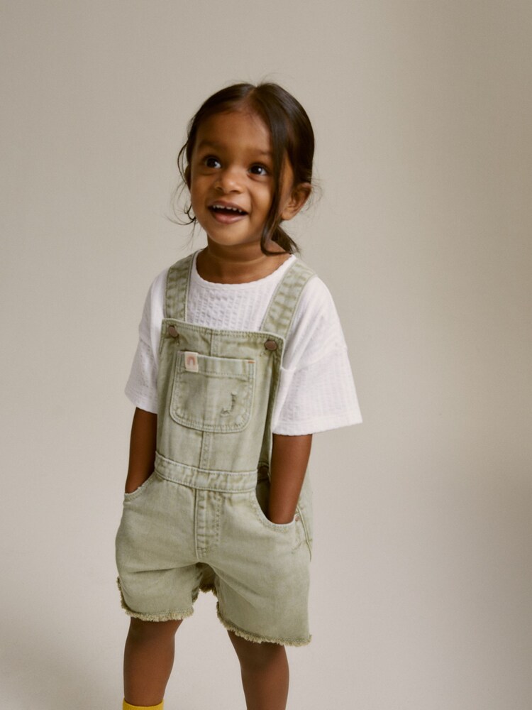 Khaki Dungarees (3mths-7yrs) - Image 2 of 6