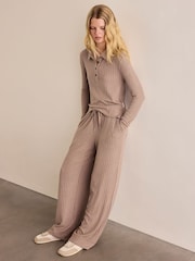 Chelsea Peers Ribbed Knit Joggers - Imagen 1 de 6