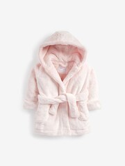 Pink - Morgenmantel aus Fleece mit weichem Griff (9 M.–16 J.) - Bild 2 von 4